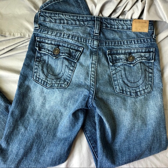 True Religion Other - True Religion Geno Single End Jeans 20 x 32” Blue